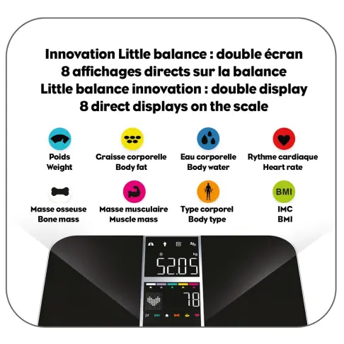 Pèse-personne électronique LITTLE BALANCE 8838 - 6