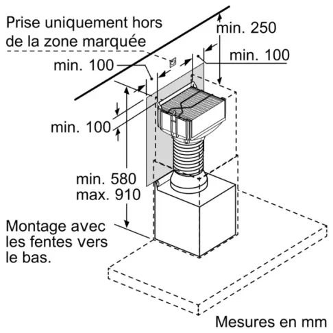 Accessoire hotte BOSCH DWZ1DX1I6 - 5