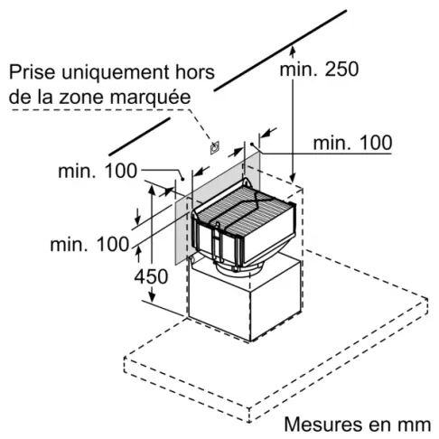 Accessoire hotte BOSCH DWZ1DX1I6 - 6