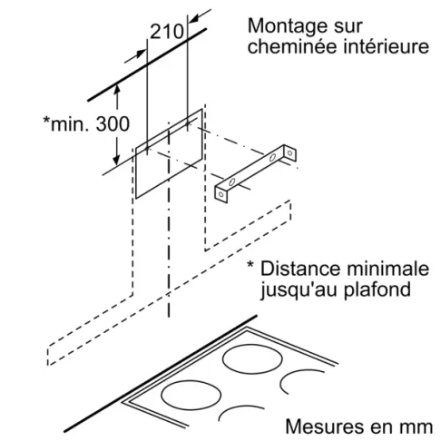 Accessoire hotte BOSCH DWZ1DX1I6 - 7