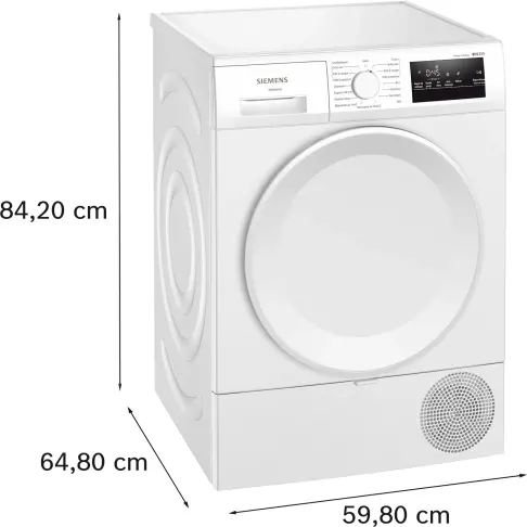 Sèche-linge frontal SIEMENS WT43H00DFR - 3