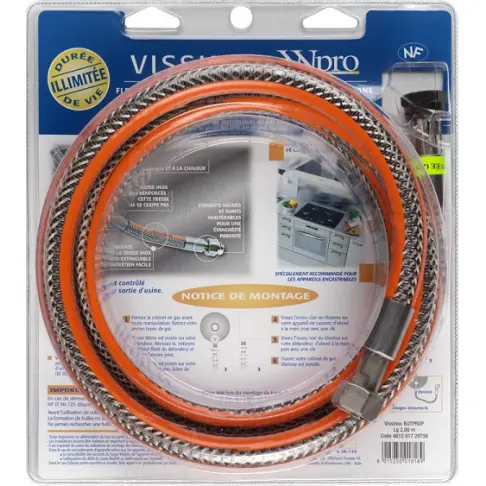 Branchement gaz et électrique WPRO TBV 206 - 1