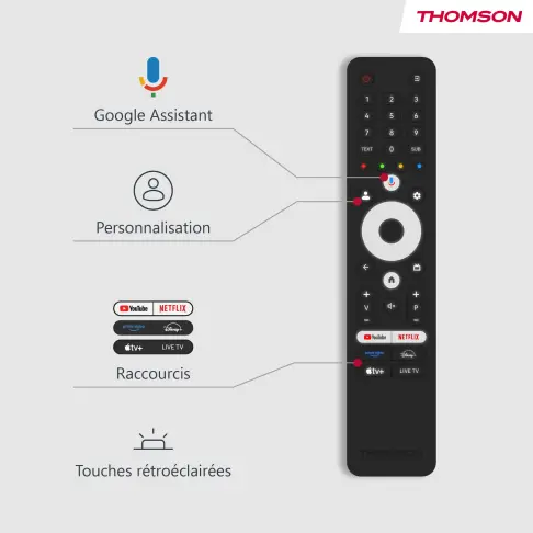 Tv led 43'' THOMSON 43QG5C14 - 10