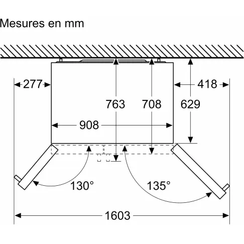 Réfrigérateur américain BOSCH KAD93VIFP - 11