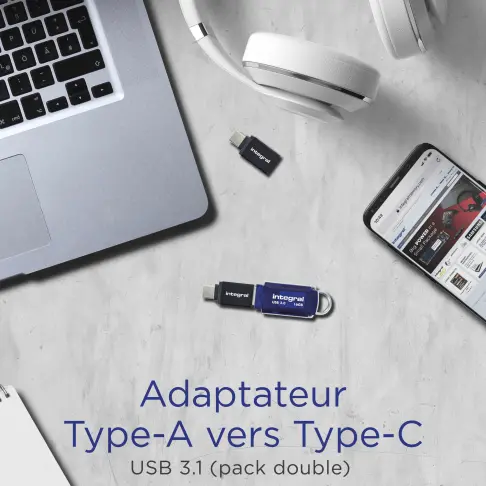 Accessoire informatique INTEGRAL INADUSB3.0ATOCTW - 4