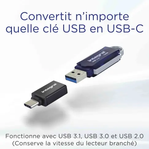 Accessoire informatique INTEGRAL INADUSB3.0ATOCTW - 7