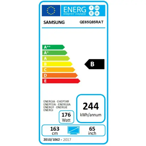 Téléviseur 65'' SAMSUNG QE 65 Q 85 R - 8
