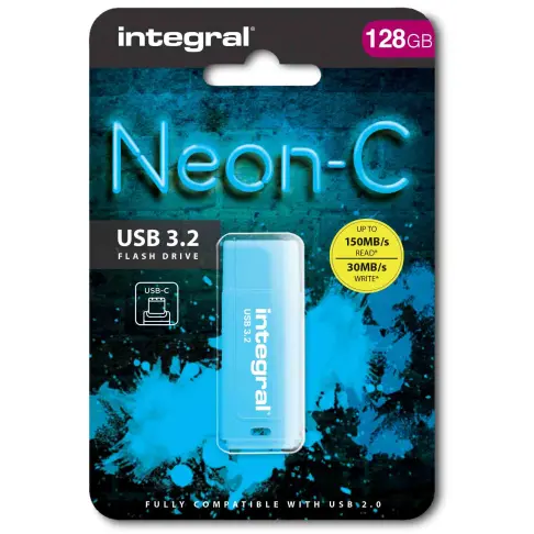 Clé usb INTEGRAL INFD128GBNEONCB3.2 - 3