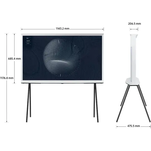 Télé led 50 pouces SAMSUNG TQ50LS01BGBLANC - 5