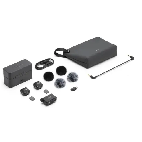 Micro cravate DJI MIC MINI 2 TX + 1 RX + CHARGE - 3