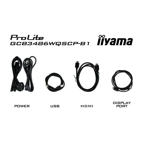 Moniteur IIYAMA GCB3486WQSCP-B1 - 16