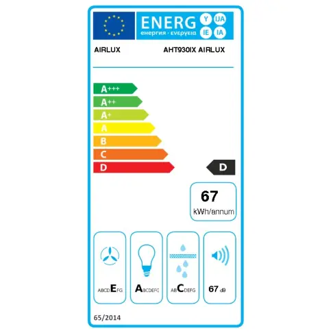 Hotte tiroir / escamotable AIRLUX AHT 930 IX - 2