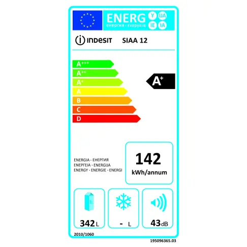 Refrigerateur 1 porte INDESIT SIAA 12 - 3