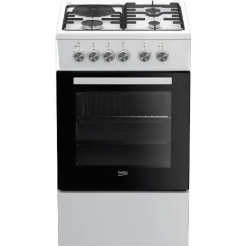 Cuisinière mixte BEKO FSS53011DW - 1