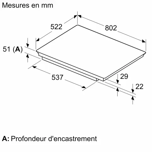 Plaque à induction NEFF T58FHS1L0 - 6