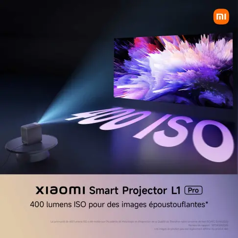 Projecteur led XIAOMI SMARTPROJECTORL1PRONOIR - 4