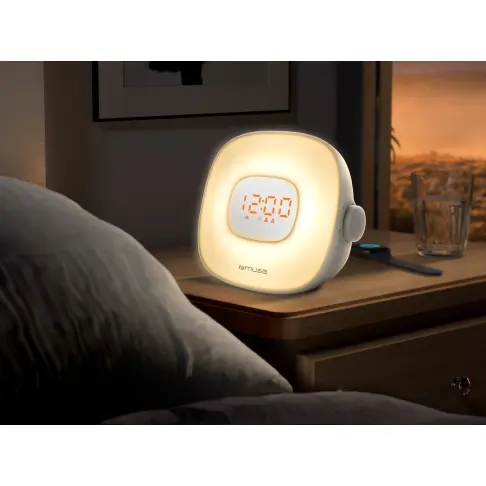 Radio réveil lumineux MUSE ML198CR - 2