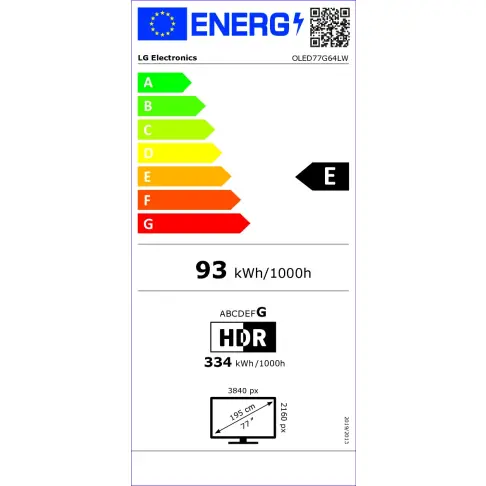 Tv oled 77'' LG OLED77G64LW - 9