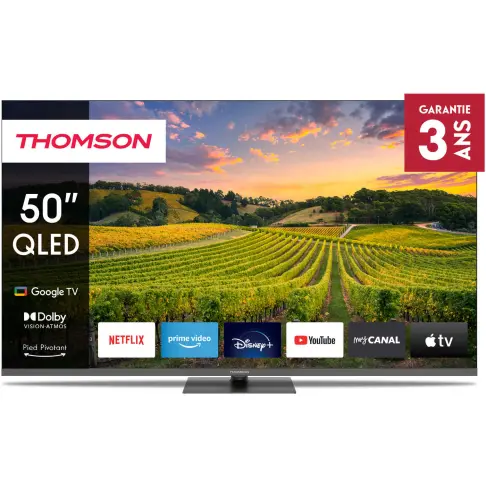 Télé led 50 pouces THOMSON 50QG5C14 - 1
