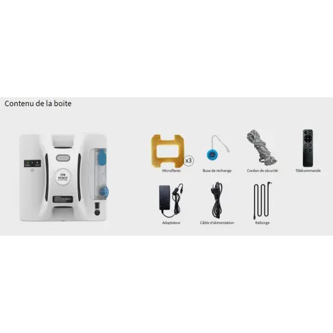 Nettoyeur à vitre EZICLEAN HOBOT 298 - 7