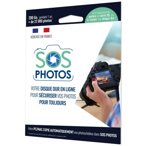 Accessoire photo OODRIVE SOS PHOTOS 200 GO - 1