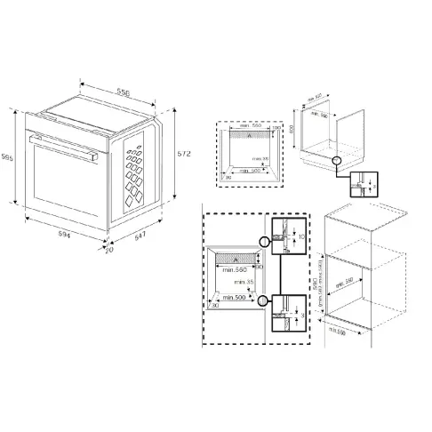 Four pyrolyse BEKO BBIS17301BMP - 6