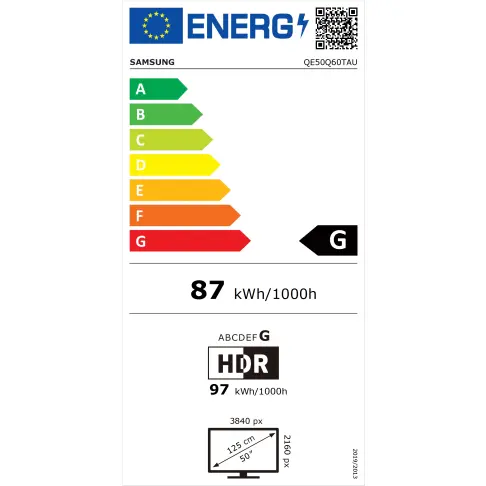 Tv led 50'' SAMSUNG QE 50 Q 60 T - 10