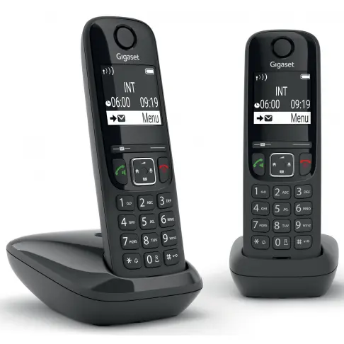 Téléphone sans fil GIGASET SIEMENS GIGA AS 690 DUO NOIR - 2