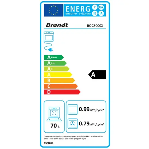 Four catalyse BRANDT BOC8000X - 4