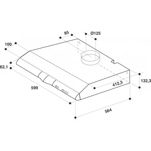 Hotte visière WHIRLPOOL WCN65FLK - 4