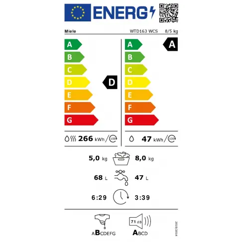 Lave-linge séchant MIELE WTD163WCS - 2