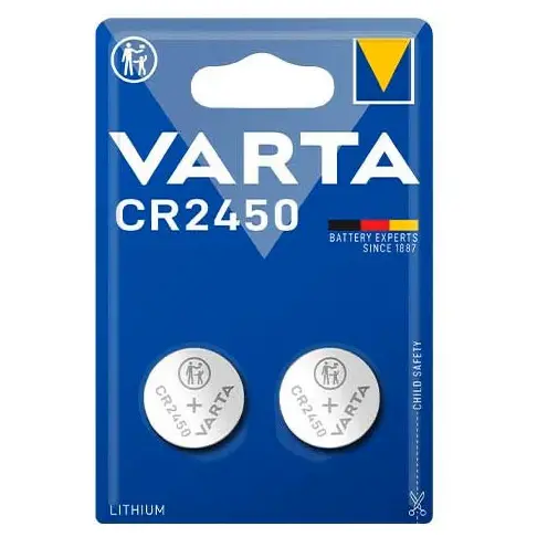 Pile bouton VARTA 6450101402/10 - 1