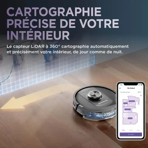 Aspirateur robot laveur SHARK RV2800YEEU - 9