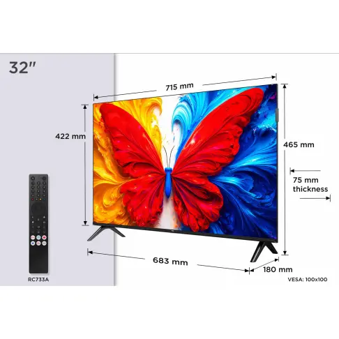 Tv led 32'' TCL 32S5L - 5