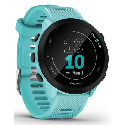 Montre connectée GARMIN Forerunner 55 Vert d'eau 010-02562-12 - 1