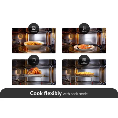 Micro-ondes encastrable gril LG MGBZ2593F - 7