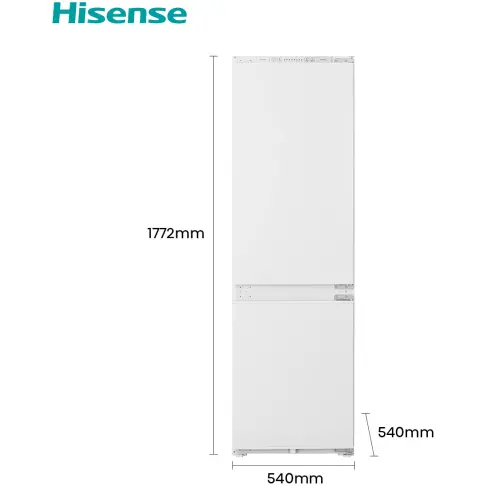 Réfrigérateur combiné intégré HISENSE RIB312F4AWE - 4