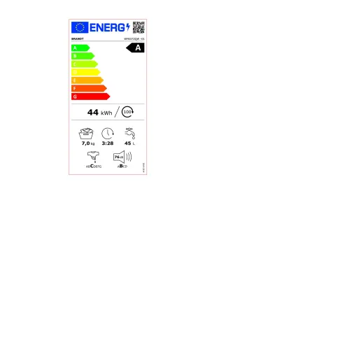 Lave-linge frontal BRANDT WFB372QW - 3