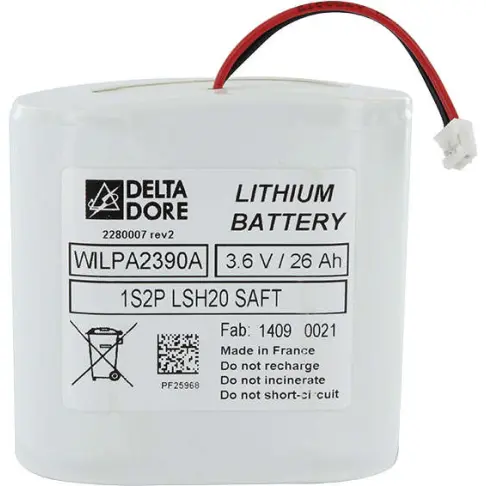 Alimentation DELTA DORE BAT CS 8000 SI-SEF103 TYXAL+ - 1