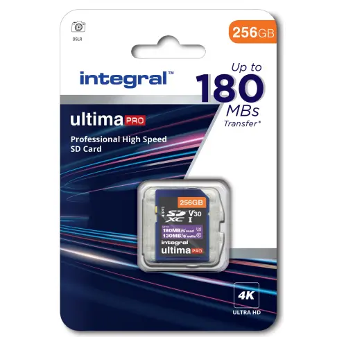 Carte sdxc INTEGRAL INSDX256G-180V30 - 1