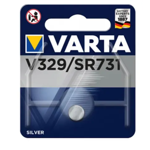 Pile bouton VARTA V 329 - 1