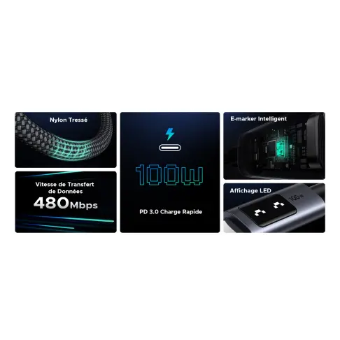 Connectique data UGREEN 35501 - 9