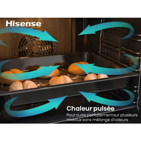 Four pyrolyse HISENSE O64213EPBG - 12