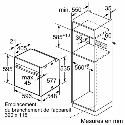 Four pyrolyse NEFF B64CS71N0 - 7