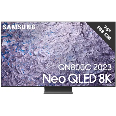 Télé led 75 pouces SAMSUNG TQ75QN800C - 1