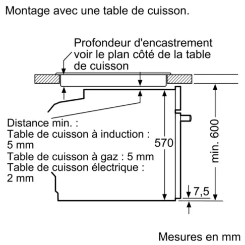 Four hydrolyse - écolyse BOSCH HBA553BA3F - 8