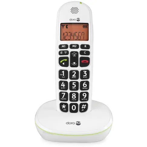 Telephone sans fil DORO PHONEEASY 100 W BLANC - 1