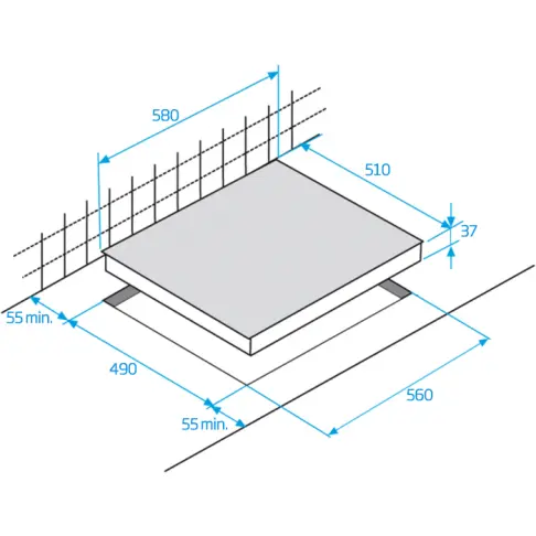 Table vitro BEKO HIC 63402 T - 2