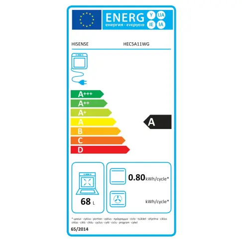 Cuisinière dessus induction HISENSE HEC5A11WG - 6