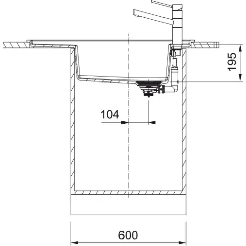 Evier FRANKE 952460 - 2